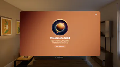 Orbit Meditation for Apple Vision Pro gallery image