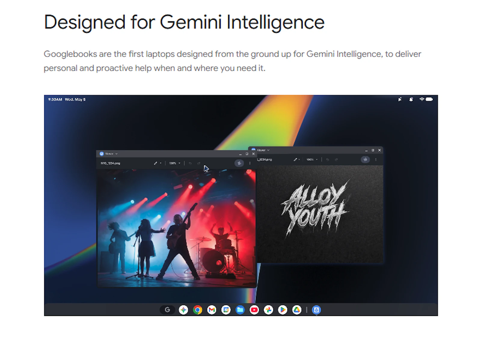 Googlebook screenshot 3