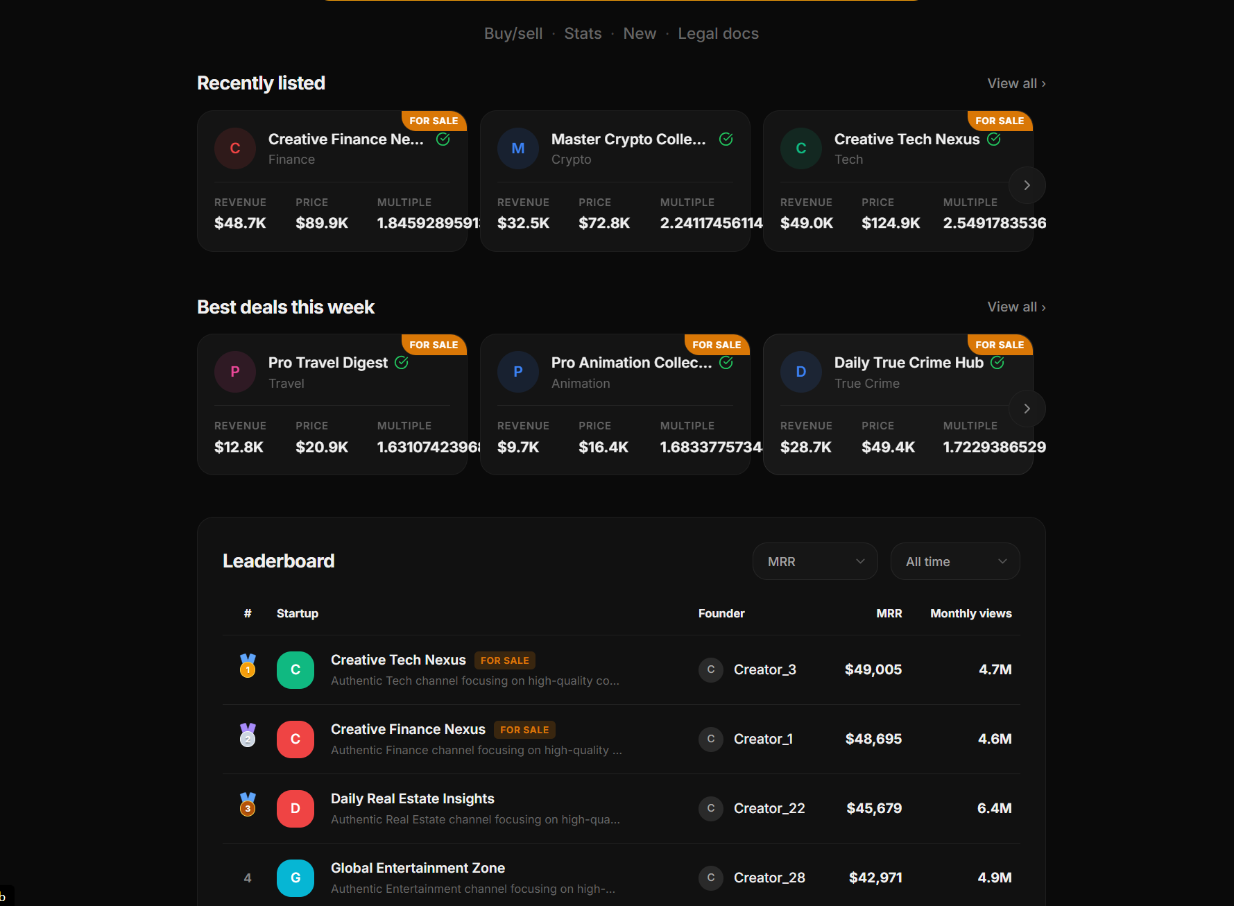 YtMRR - Screenshot 2 showing product features and functionality