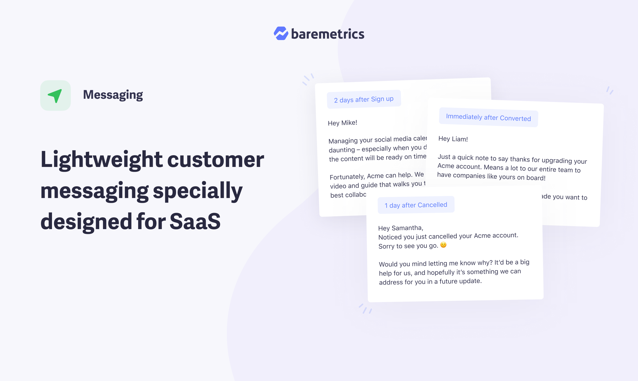 Baremetrics Dunning & Retention Image