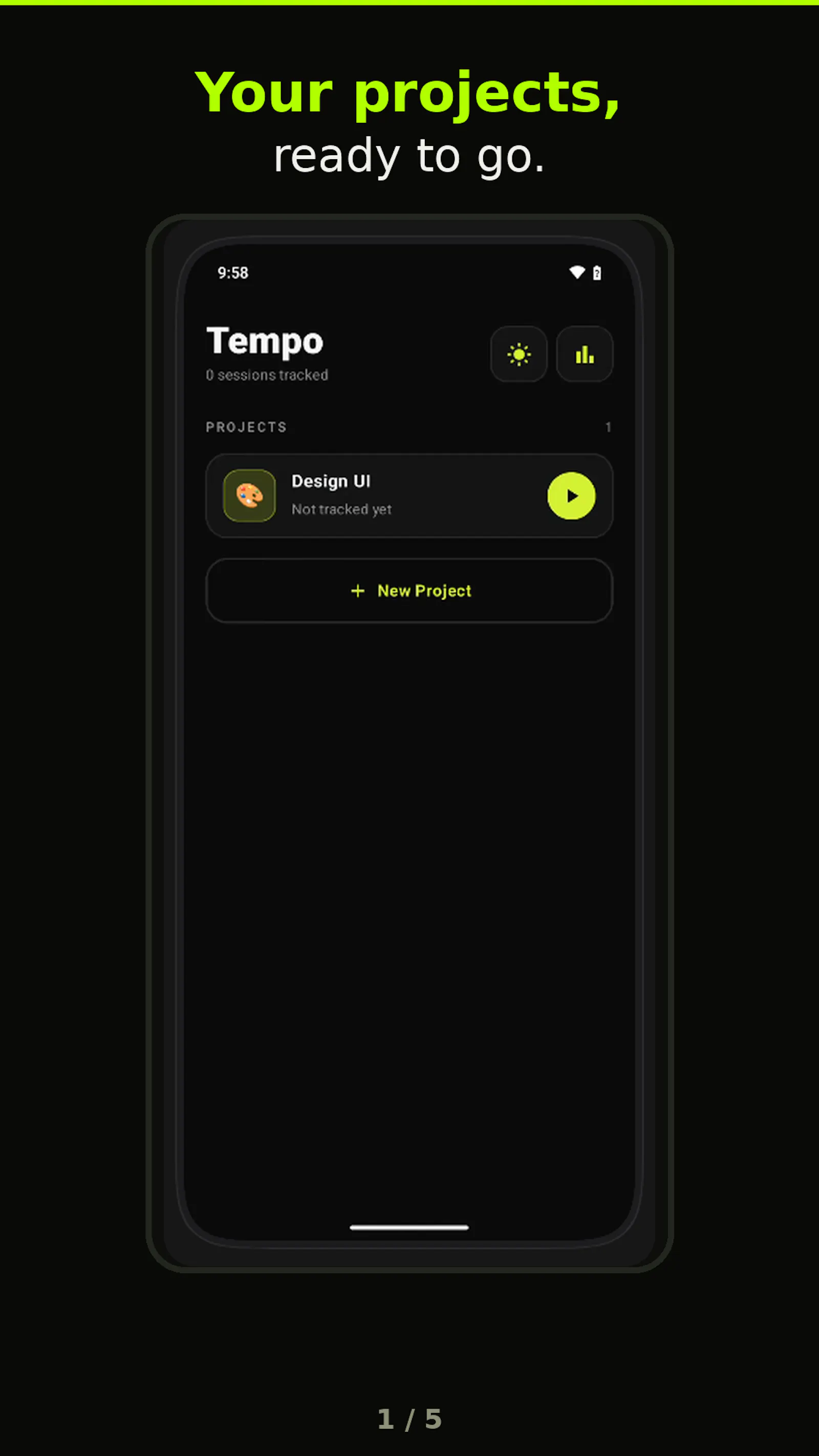 Tempo — Time Tracker  screenshot 2
