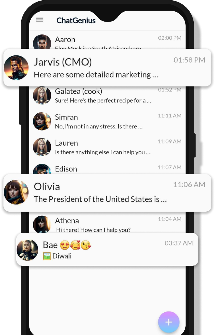 Média Chatgenius - Discuter avec génie |Obtenir une assistance personnelle IA 5