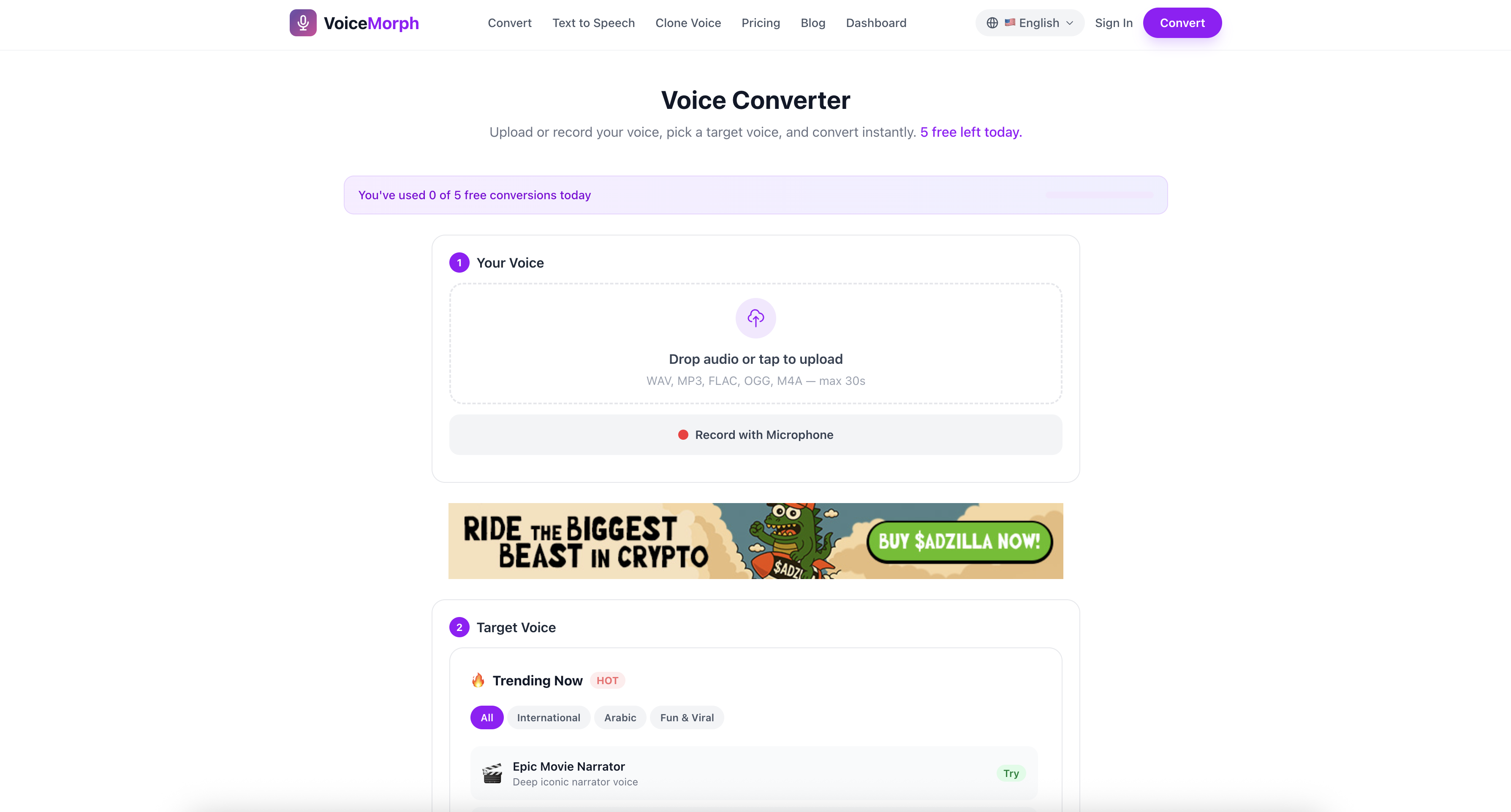 Voice Morph gallery image