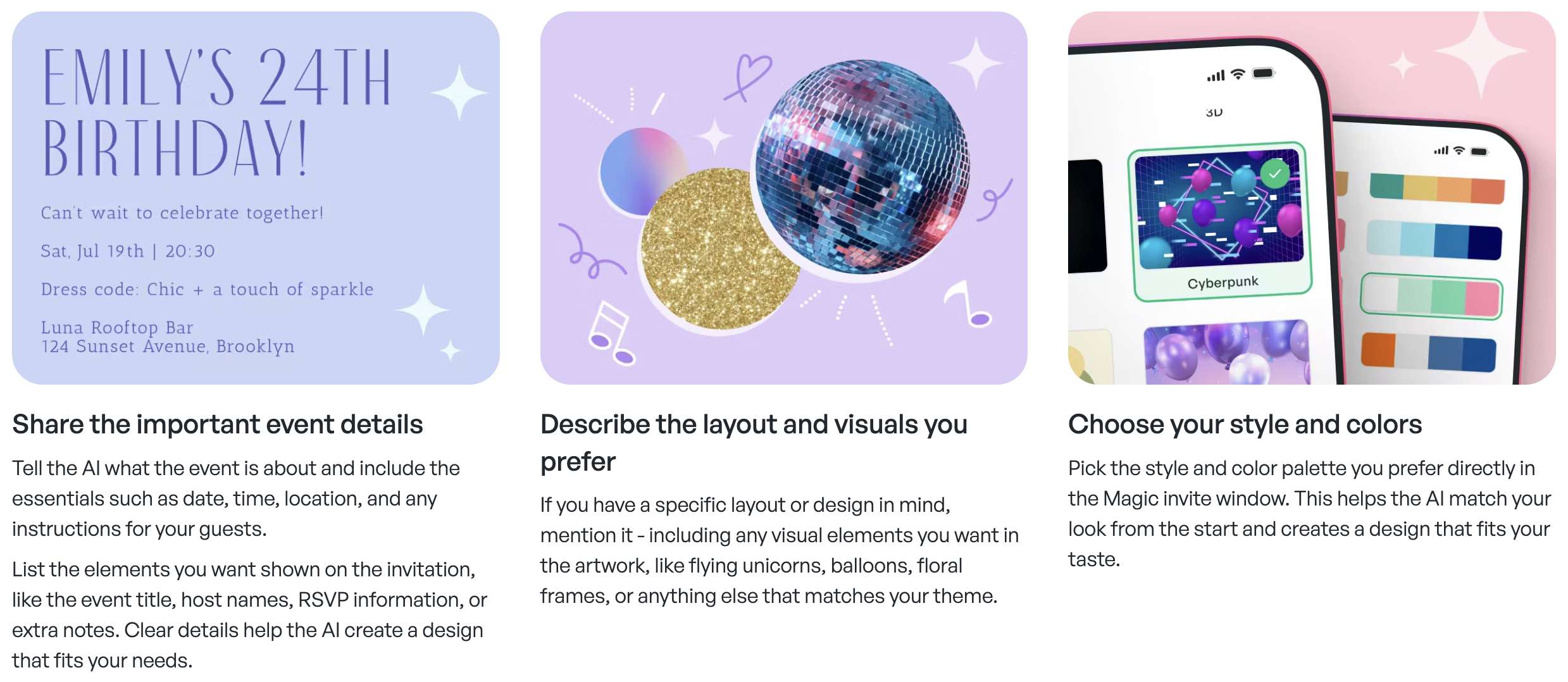 AI Invitation Generator gallery image