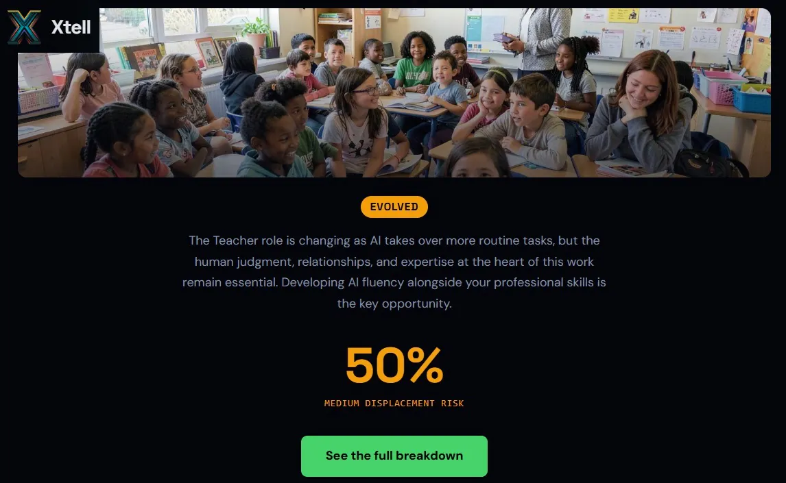 Xtell: AI Career & Labour Market Intel gallery image