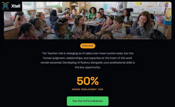 Xtell: AI Career & Labour Market Intel gallery image