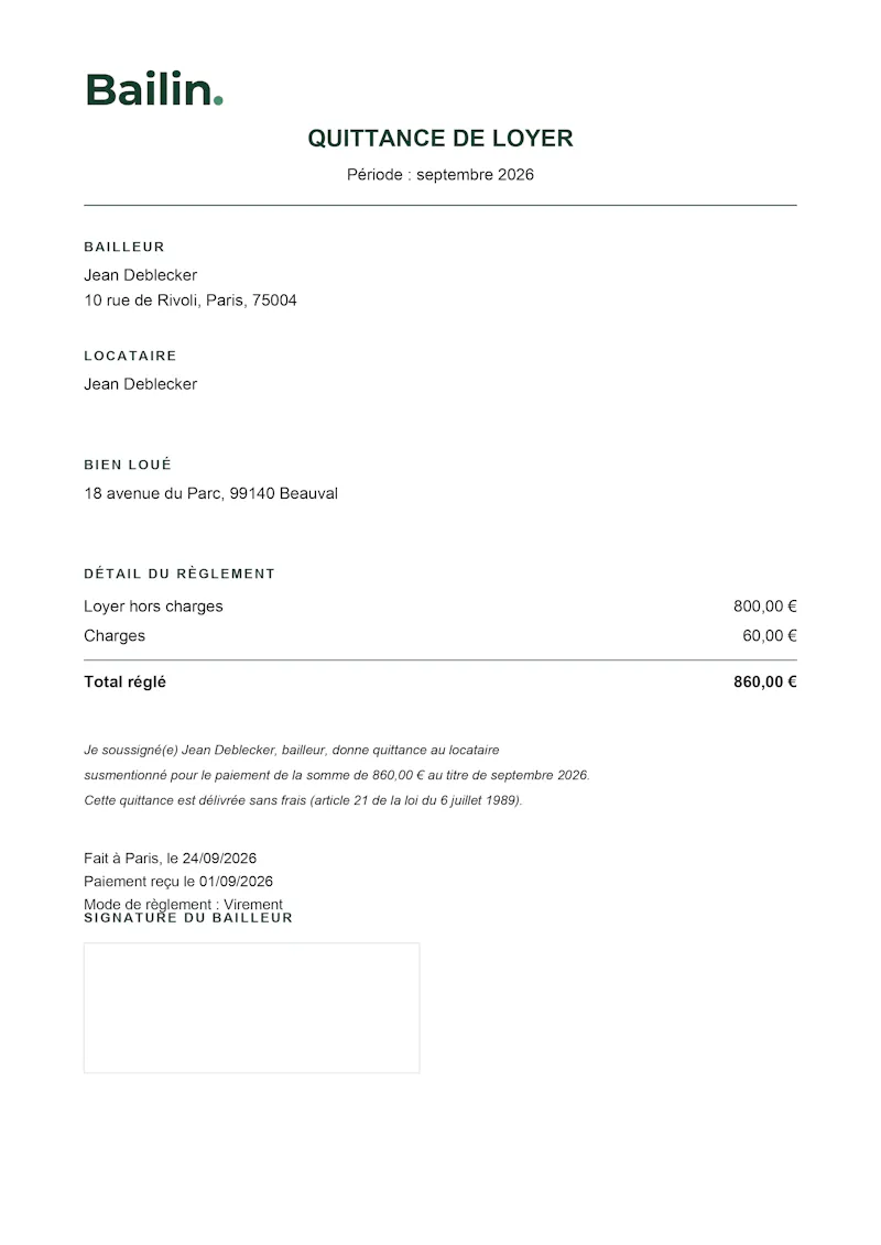 Bailin screenshot 1