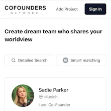 Find Co-Founders who share your values gallery image
