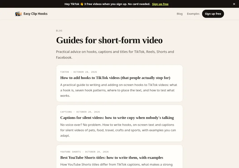 Easy Clip Hooks screenshot 3