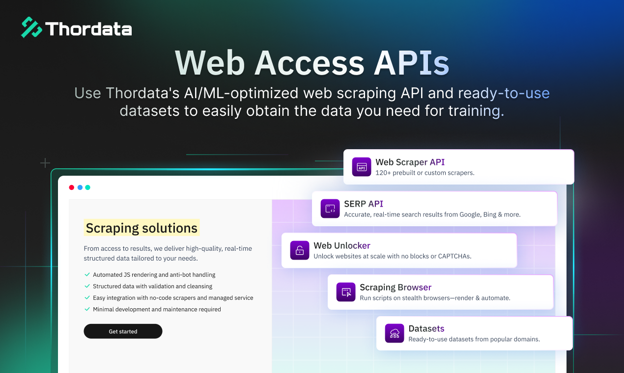 Thordata - Screenshot 2 showing product features and functionality