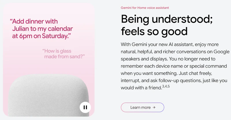 Gemini for Home screenshot 3