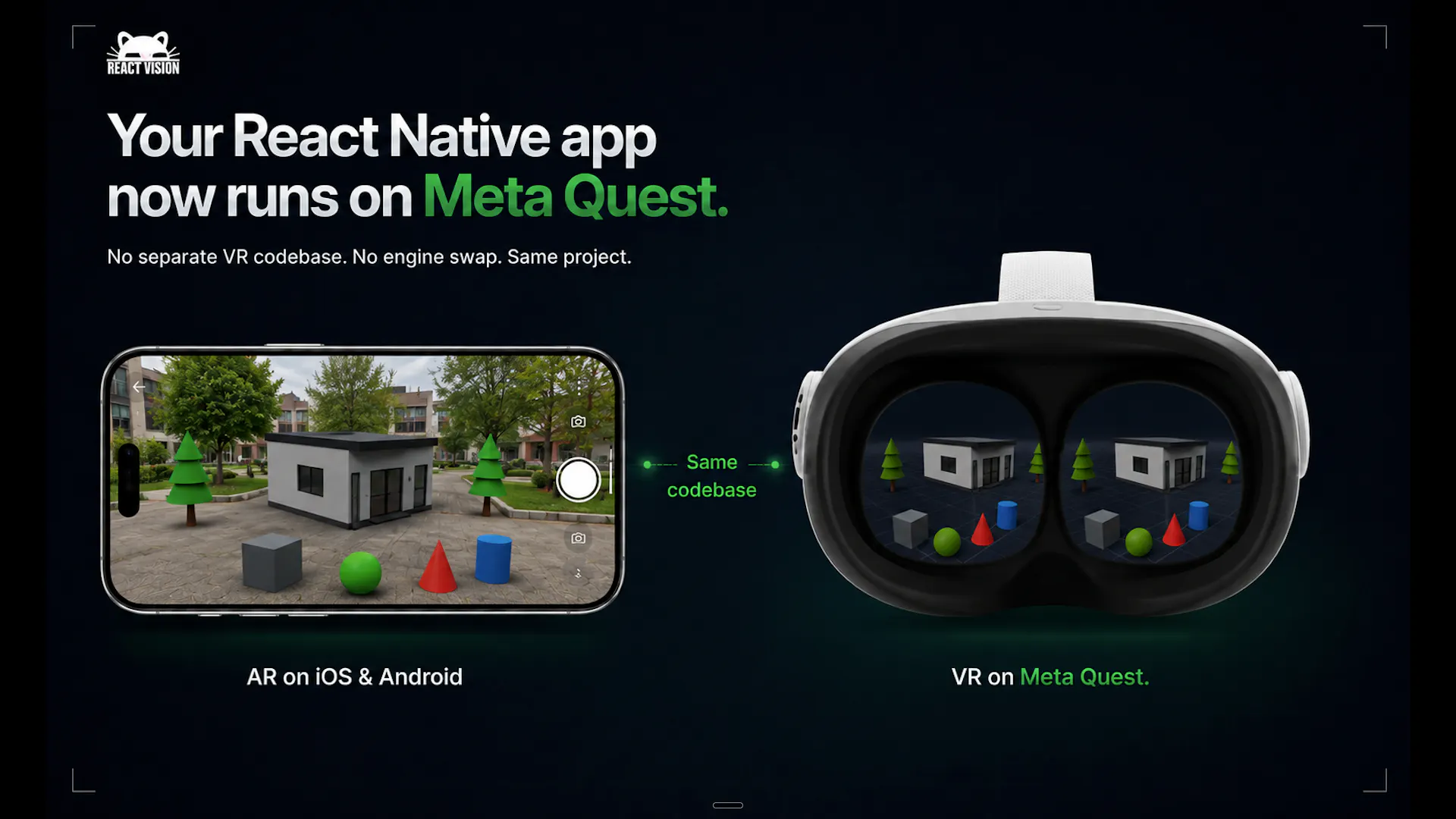 ReactVision Studio: Build AR/VR Apps in React Native + ship directly to ...