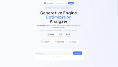 GEO Analyzer gallery image