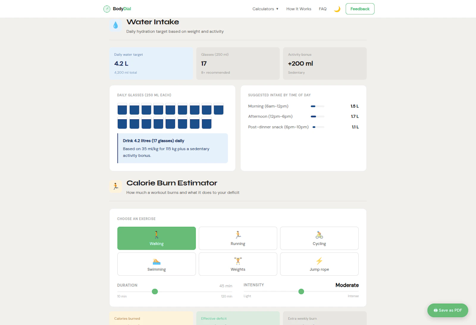 Body Dial screenshot 5
