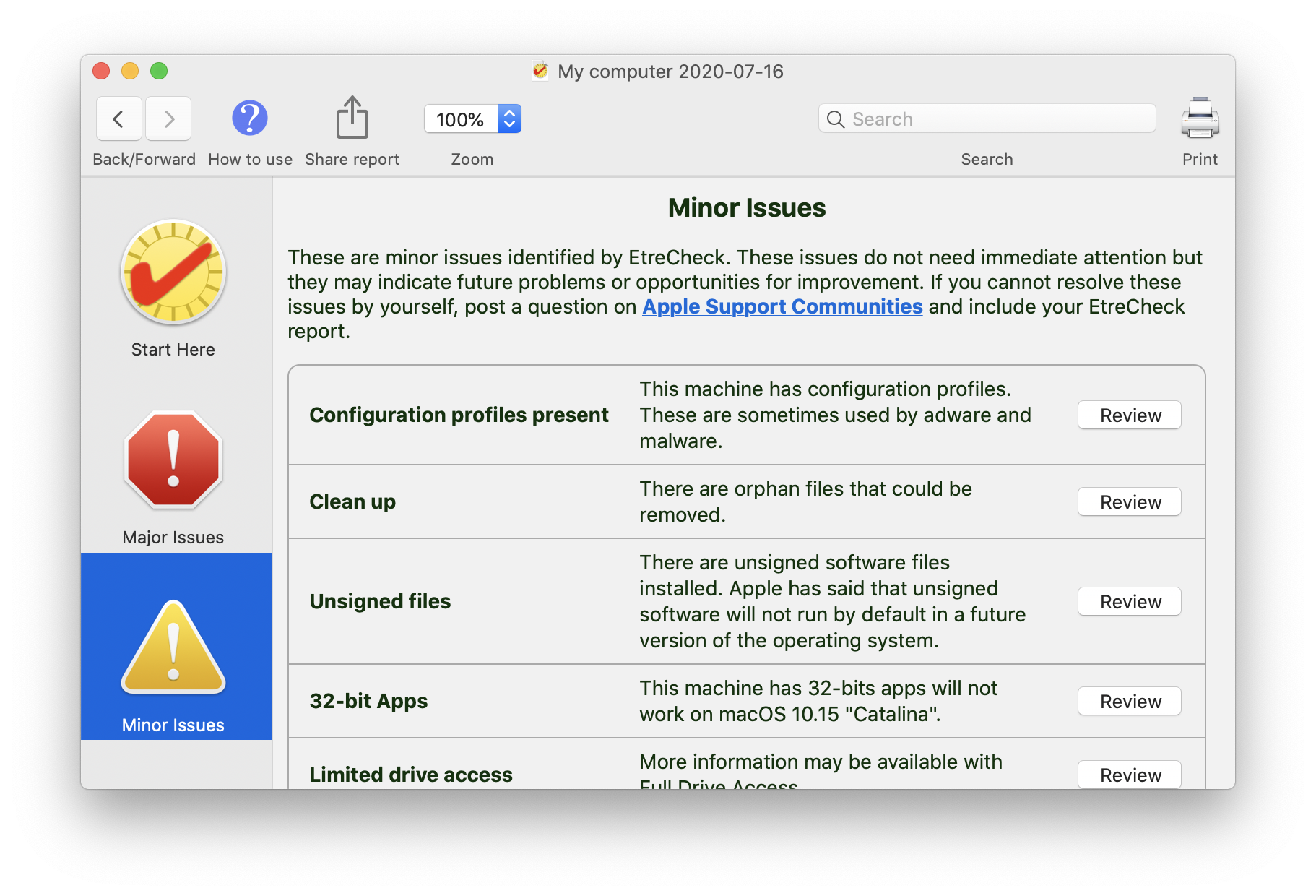 EtreCheck gallery image