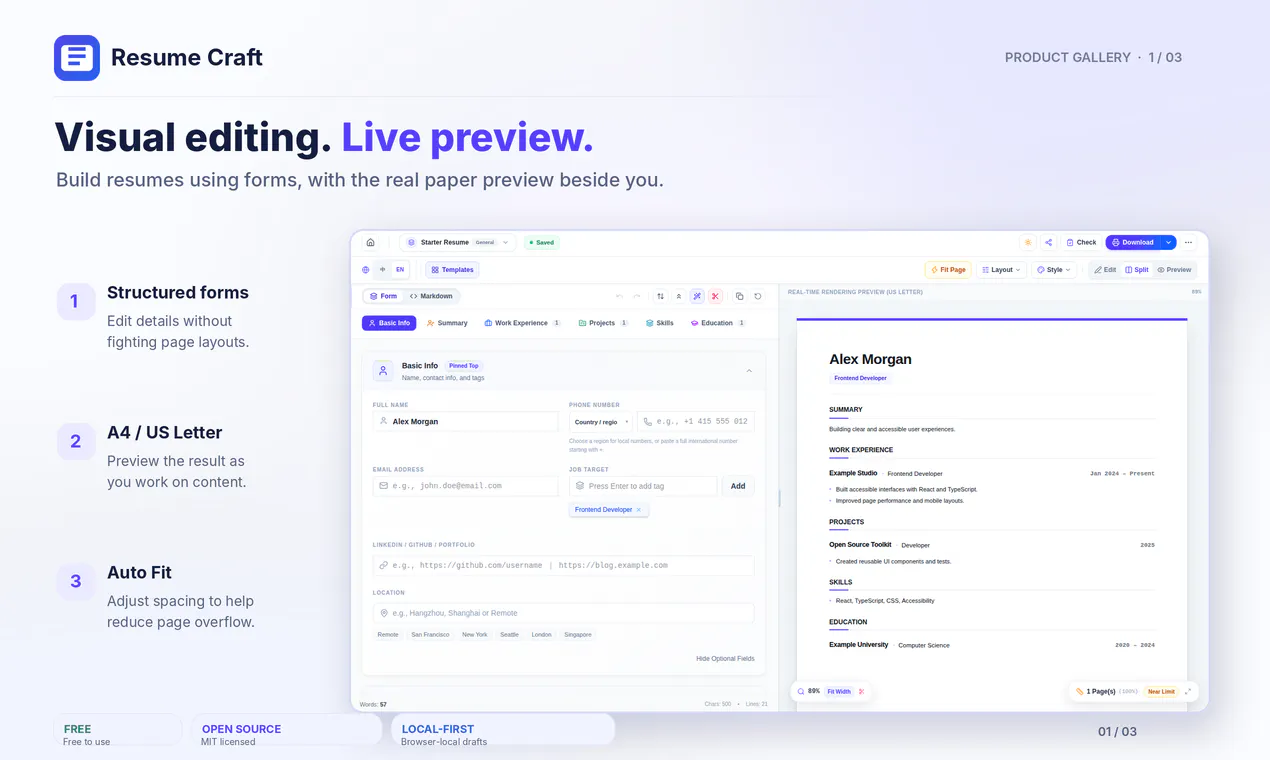Resume Craft gallery image