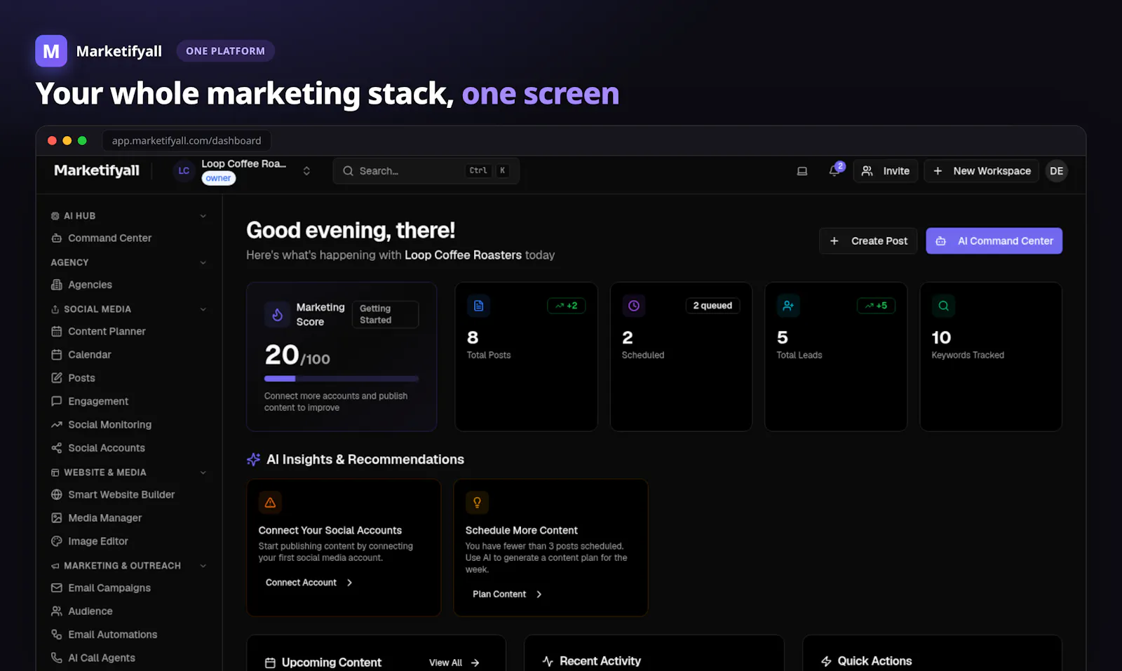 Marketifyall screenshot 2