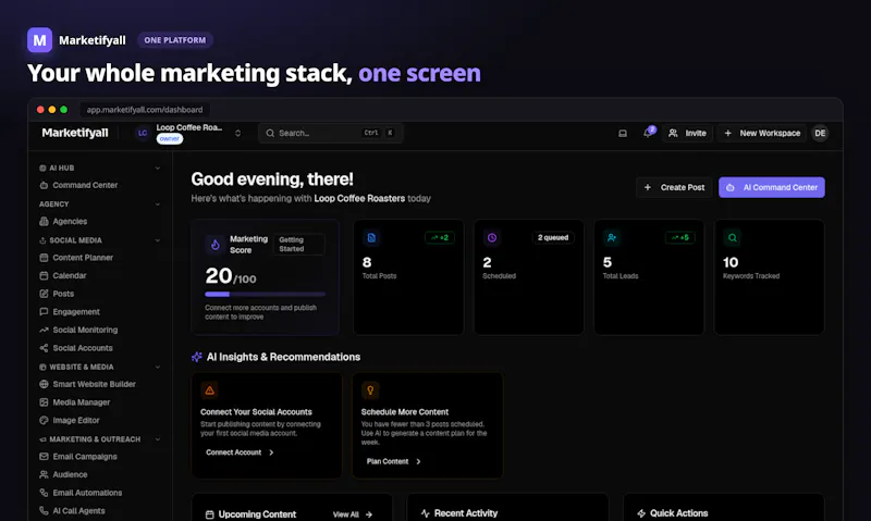 Marketifyall screenshot 2