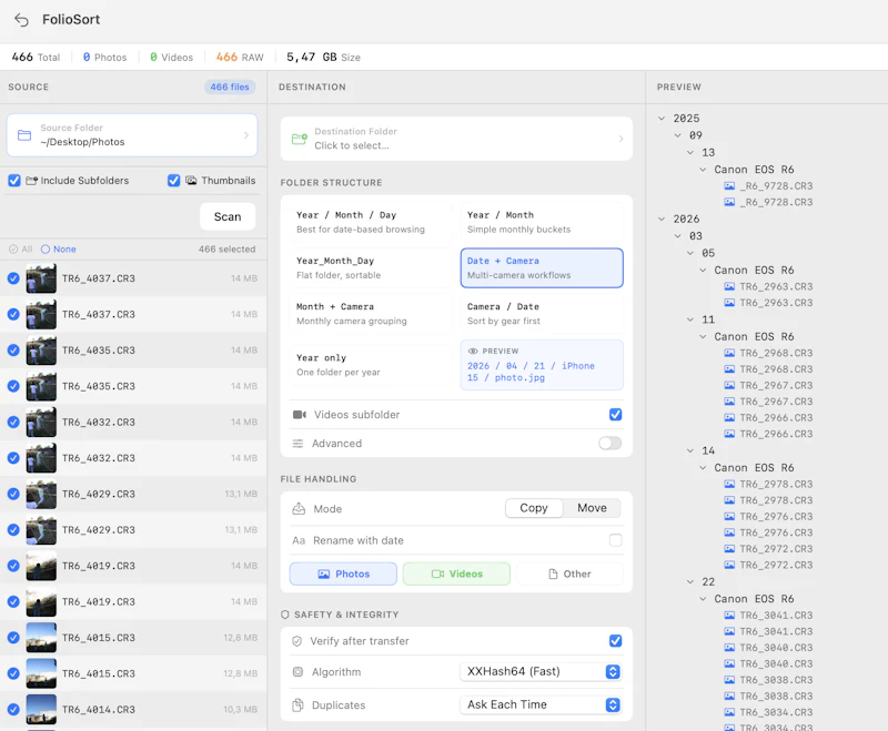 FolioSort screenshot 4