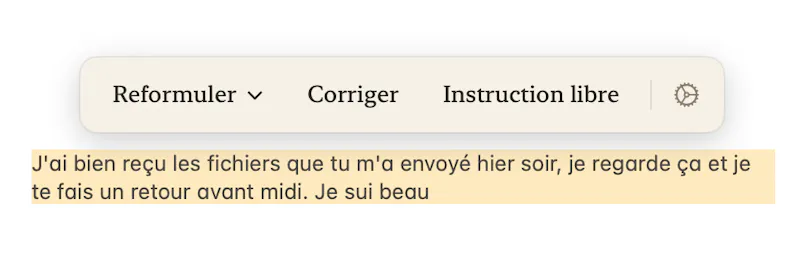 Émende screenshot 4