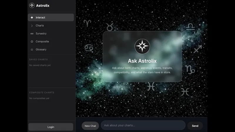 Astrolix AI screenshot 1 (video preview)