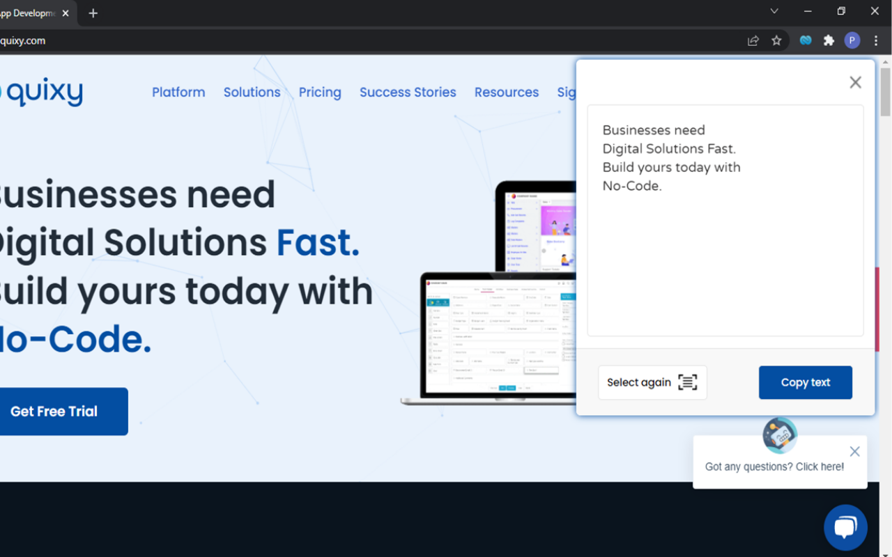 Quixy Toolbox gallery image