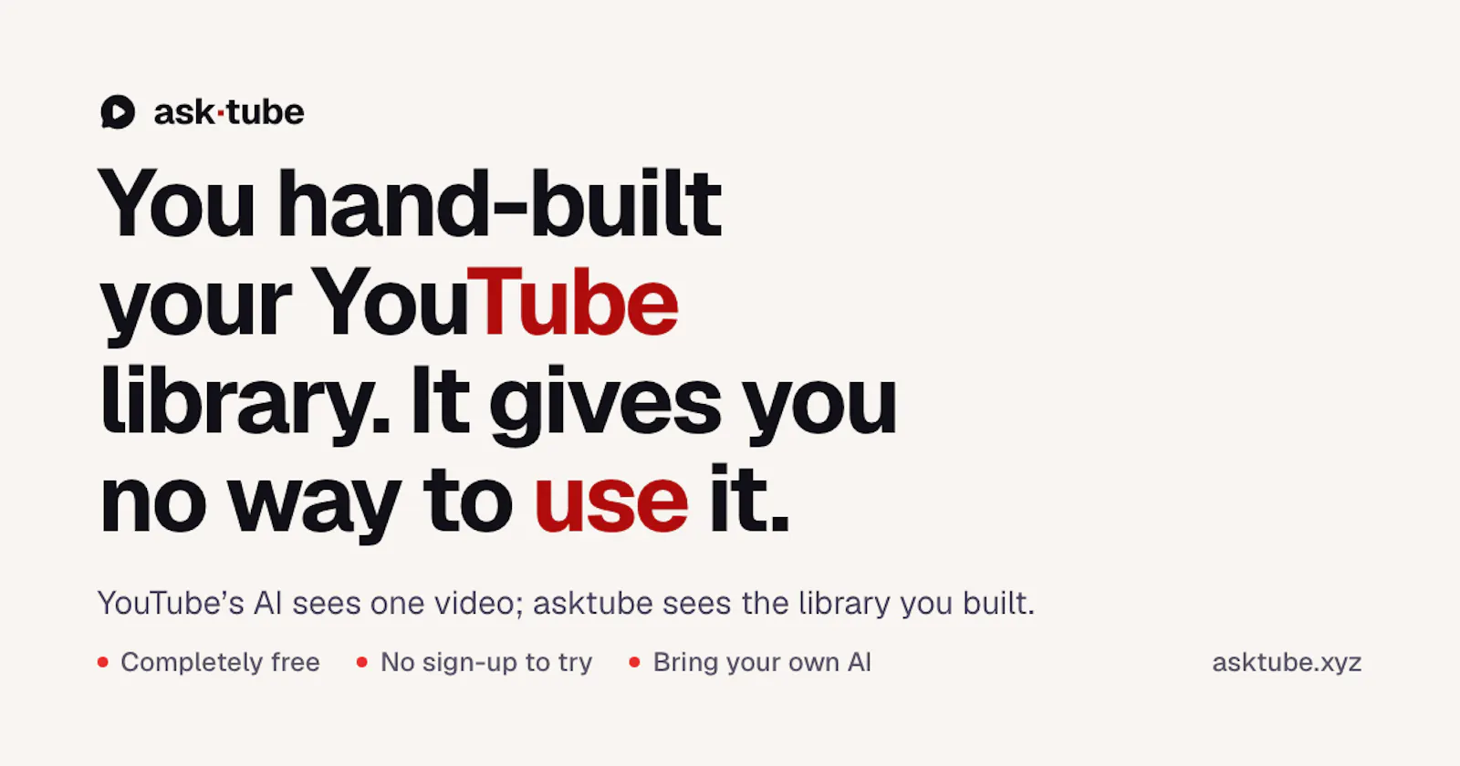 asktube.xyz screenshot 2