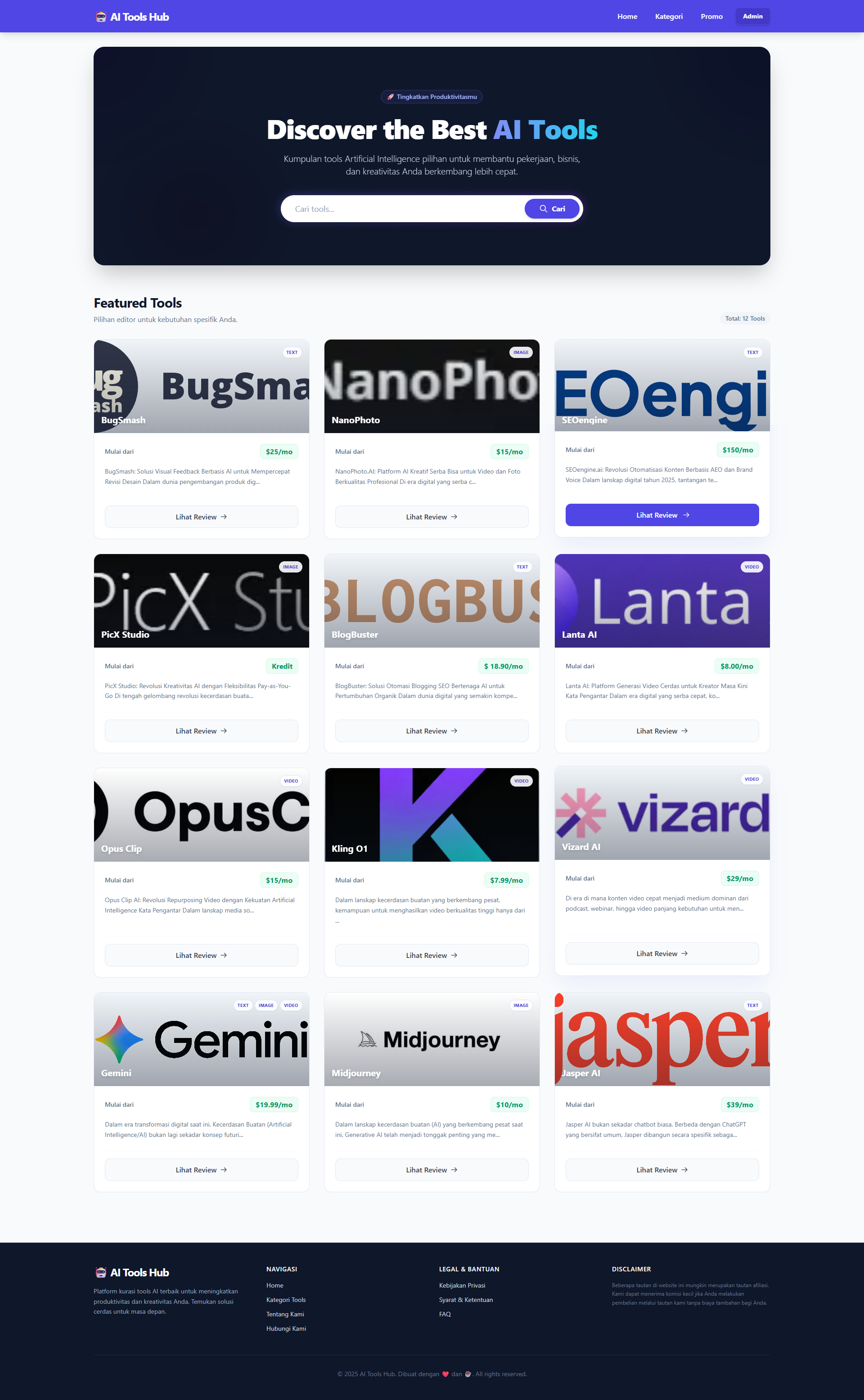 AI Tools Hub gallery image
