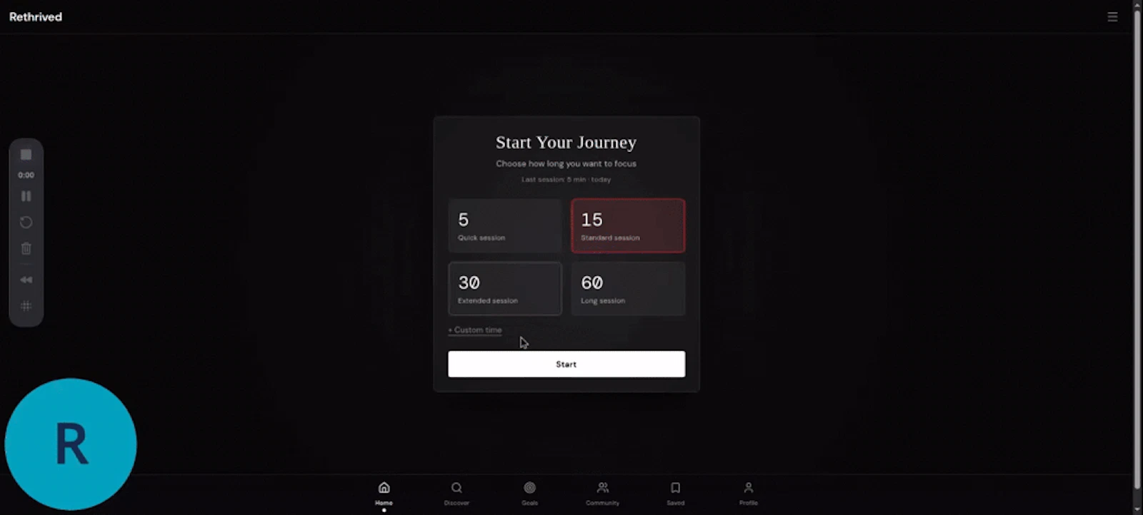 Rethrived screenshot 1 (video preview)