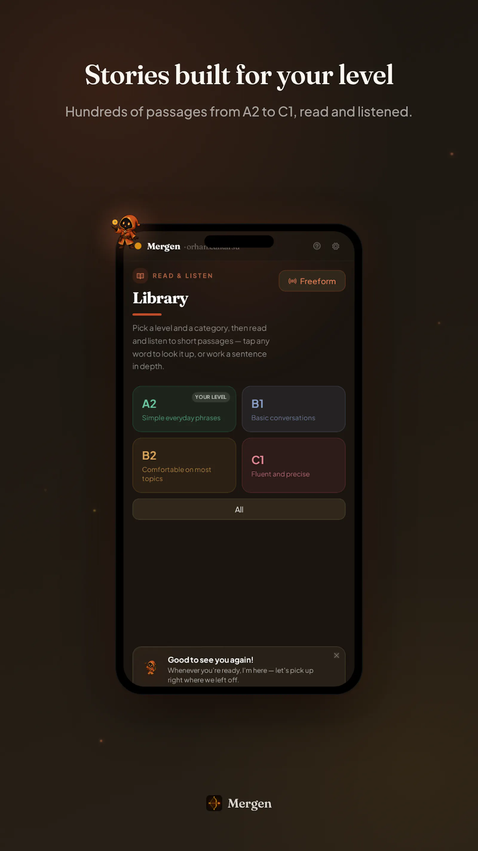 Mergen: AI English Tutor screenshot 6
