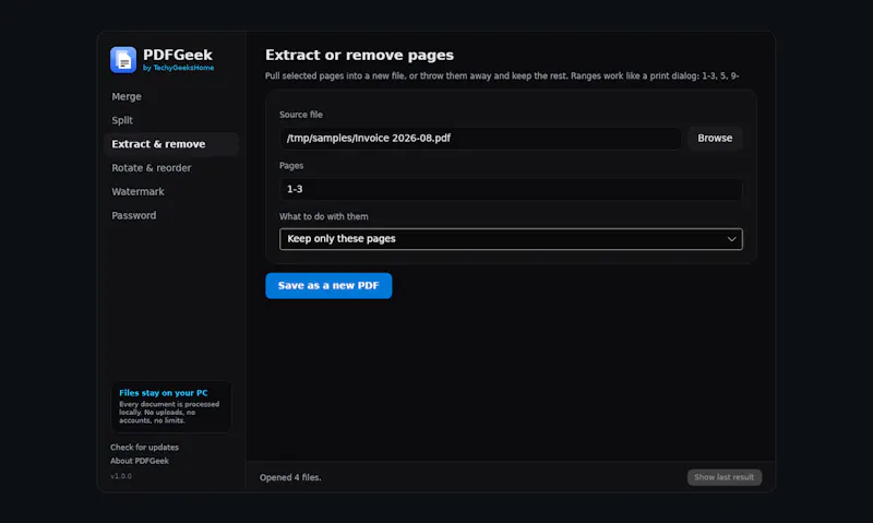 PDFGeek screenshot 7