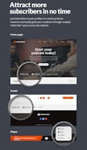 Megaphone- Audio Podcast WordPress Theme gallery image