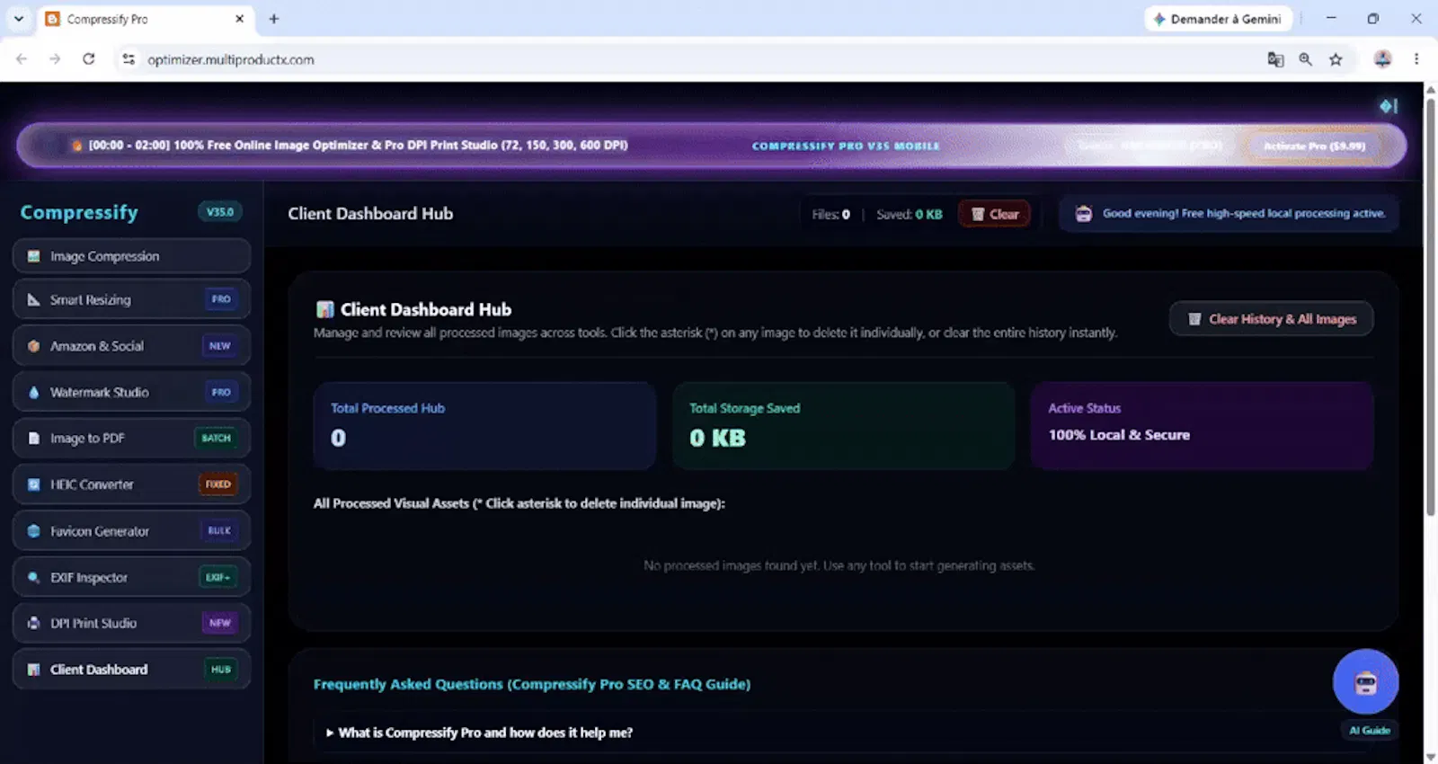 Compressify Pro screenshot 1 (video preview)