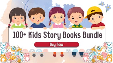 100+ Kids Story Books Bundle gallery image