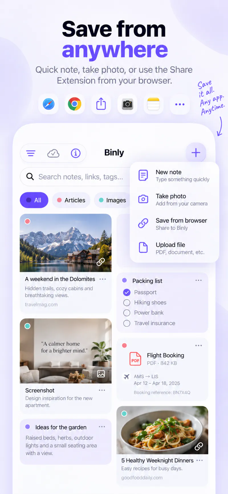 Binly screenshot 3
