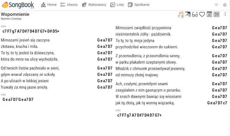 SongBook Pro screenshot 2