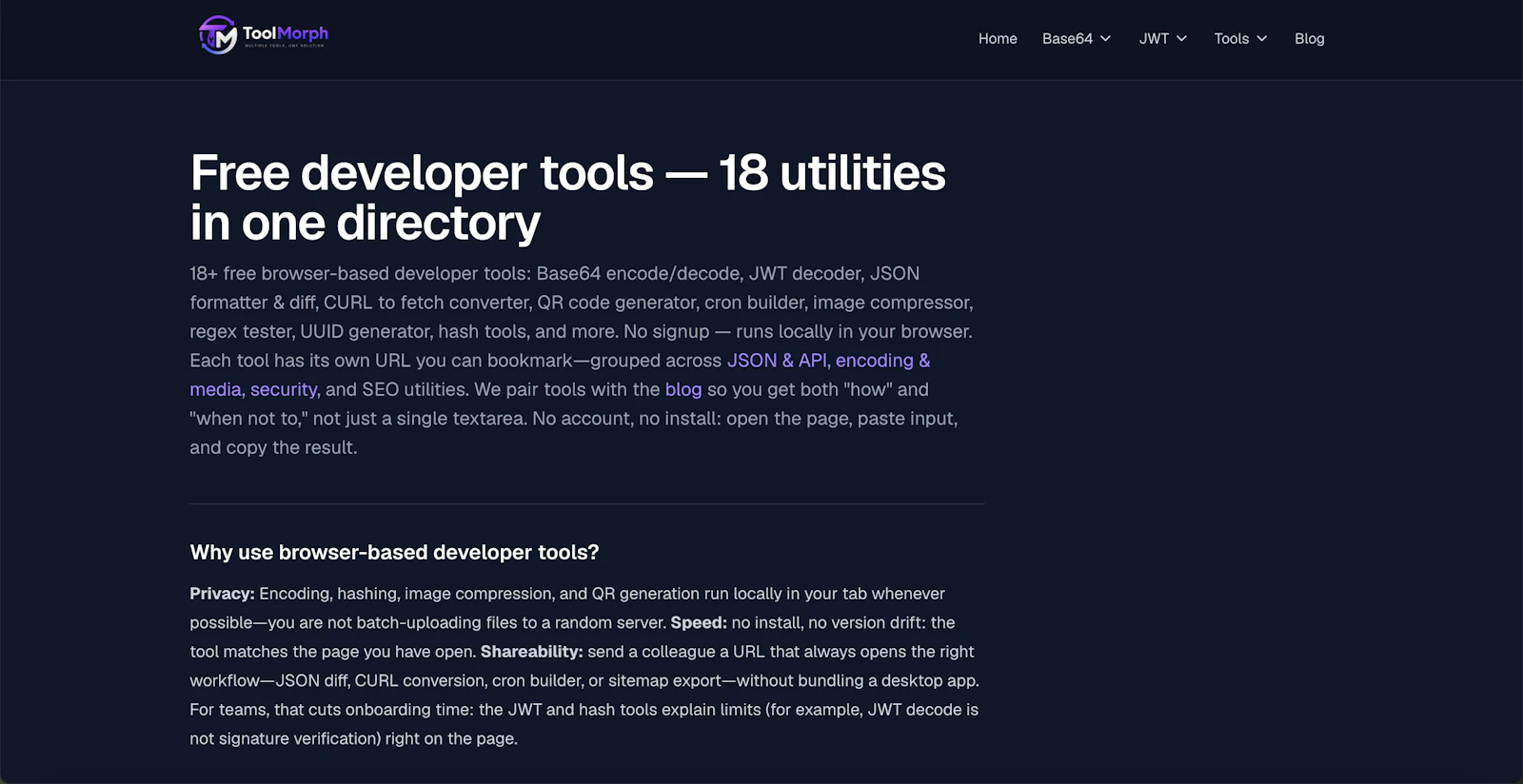ToolMorph screenshot 1