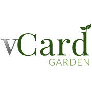 vCard Garden - Product Hunt launch logo