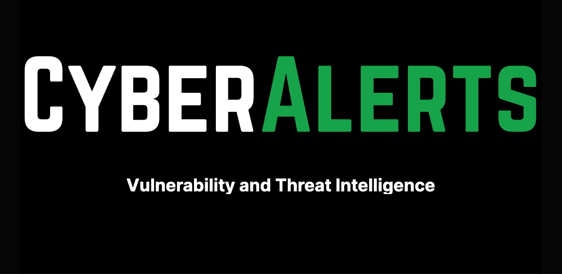 وسائط Cyberalerts - الضعف وذكاء التهديد 1