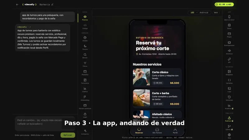 vibecodly screenshot 1 (video preview)