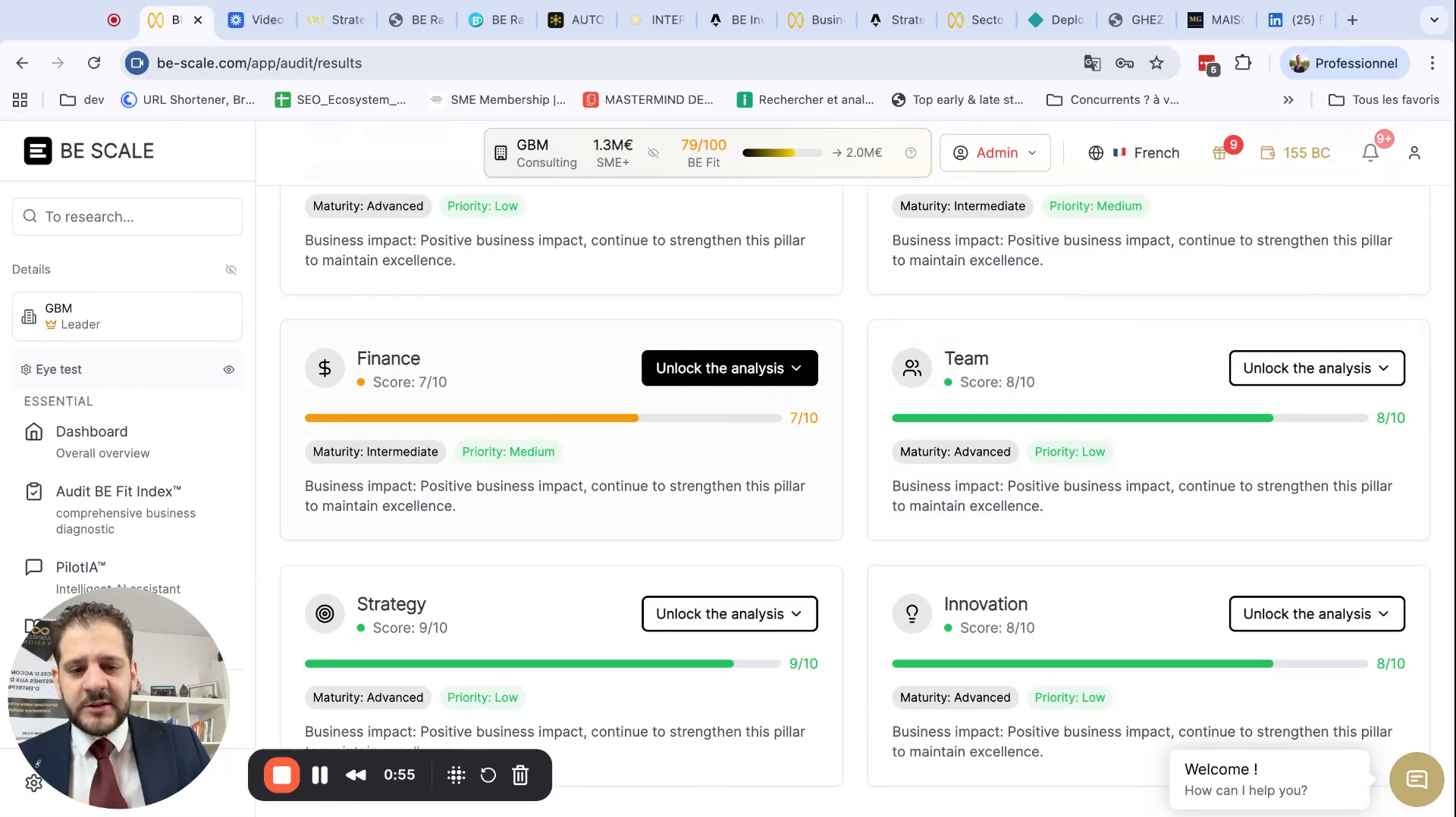 BE SCALE - Screenshot 3 showing product features and functionality