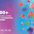 100+ Colorful Holographic Shapes