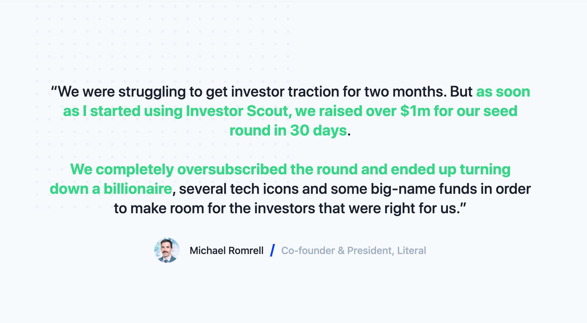 Investor Scout media 1