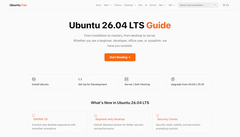 Ubuntu.Fan screenshot 1