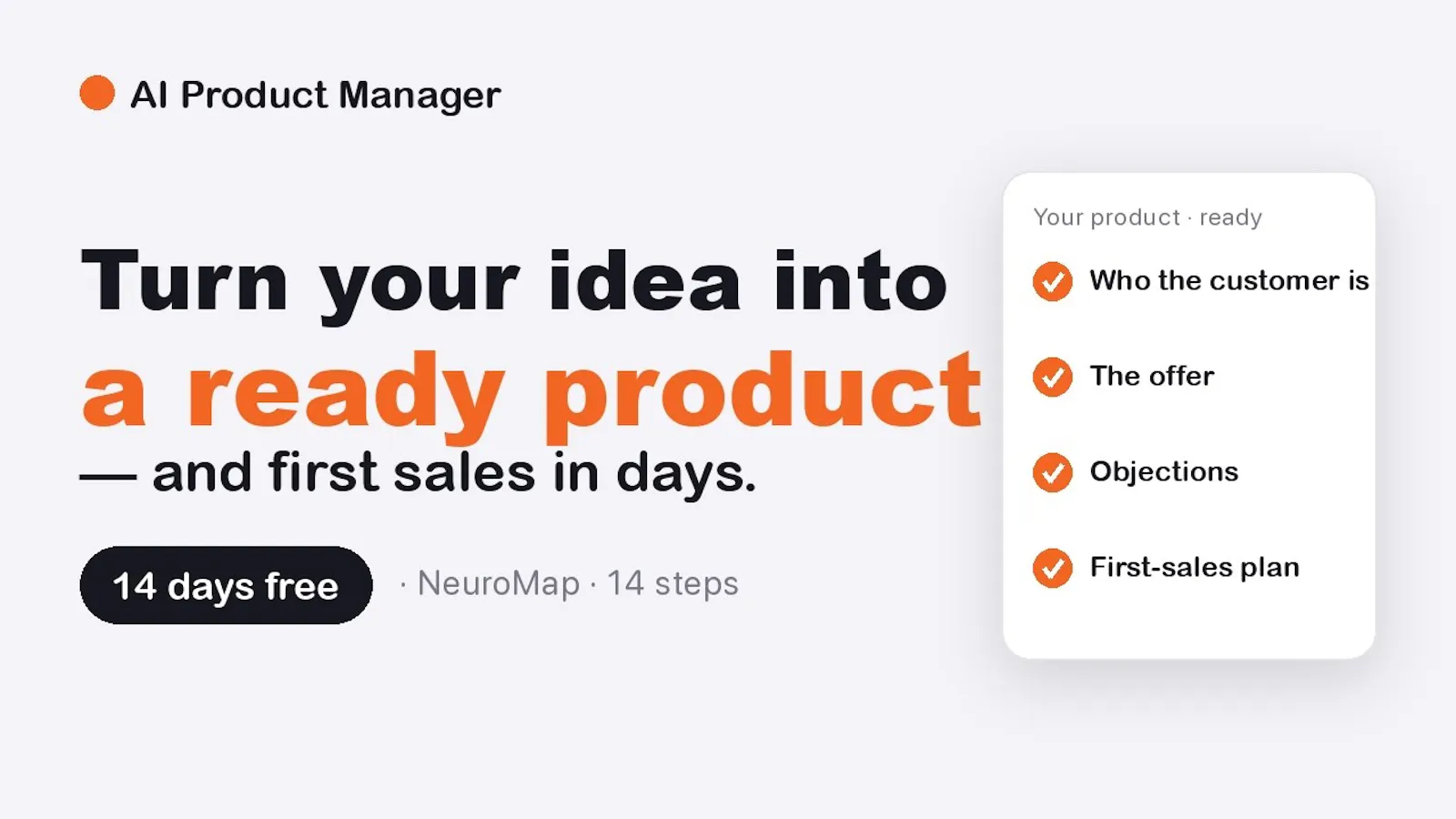 AI Product Manager screenshot 1 (video preview)