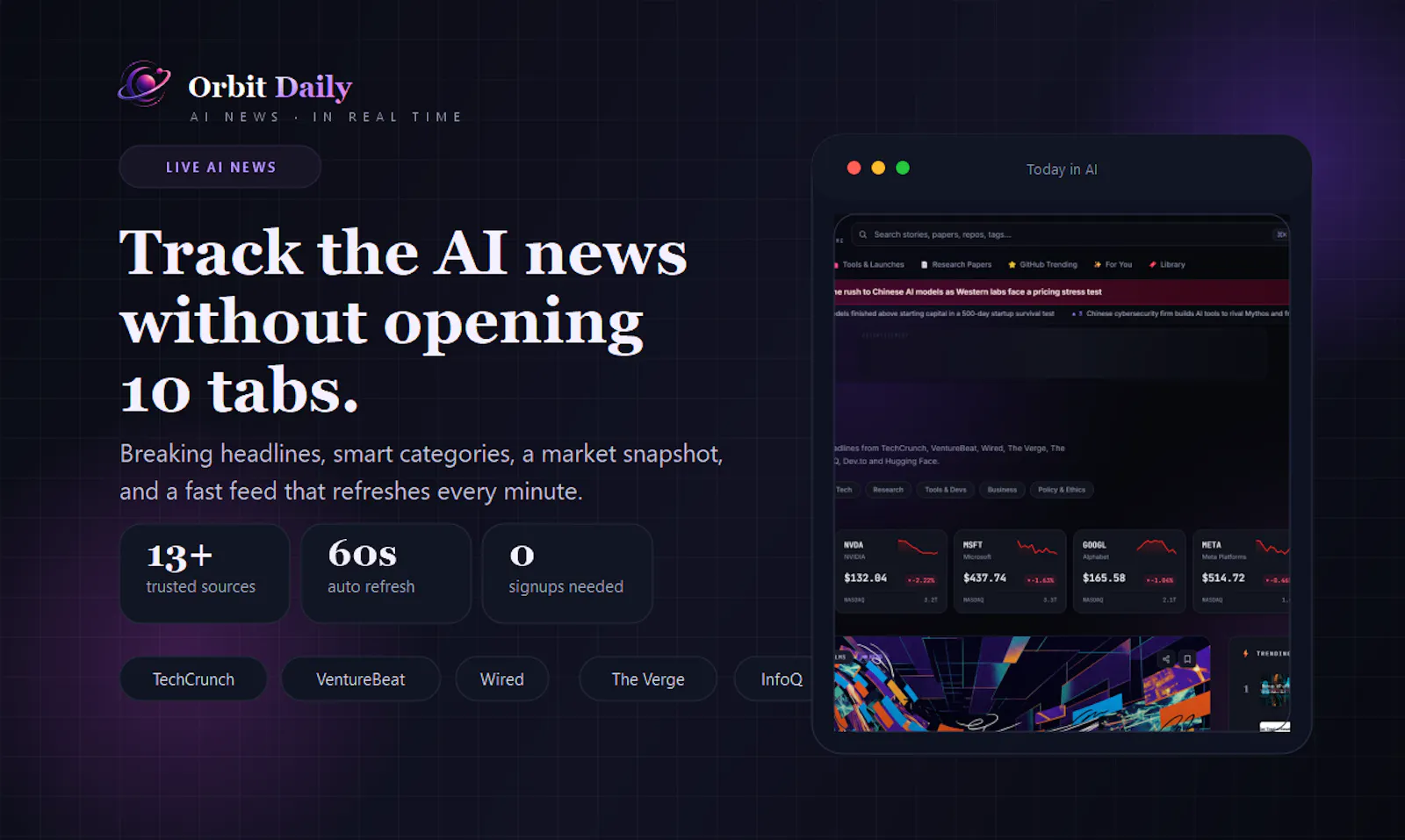 Orbit Daily screenshot 3