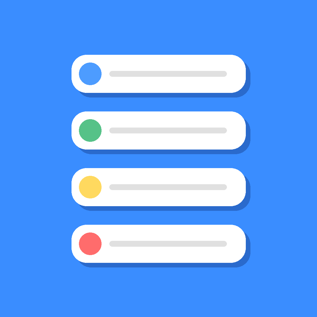 ColorQueueList - Product Hunt launch logo