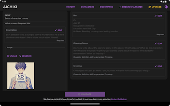 AICHIKI - Yet another chatbot gallery image