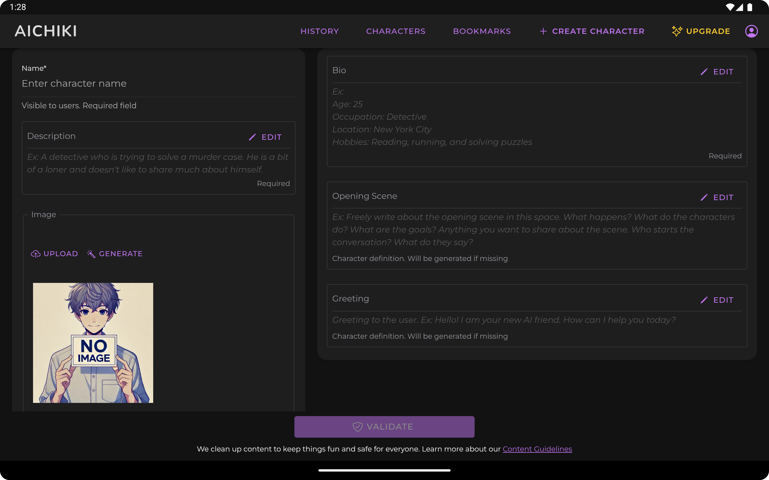 Aichiki - nog een andere chatbot - Praat met personages die je herinneren - flirt, chat, rp media 6
