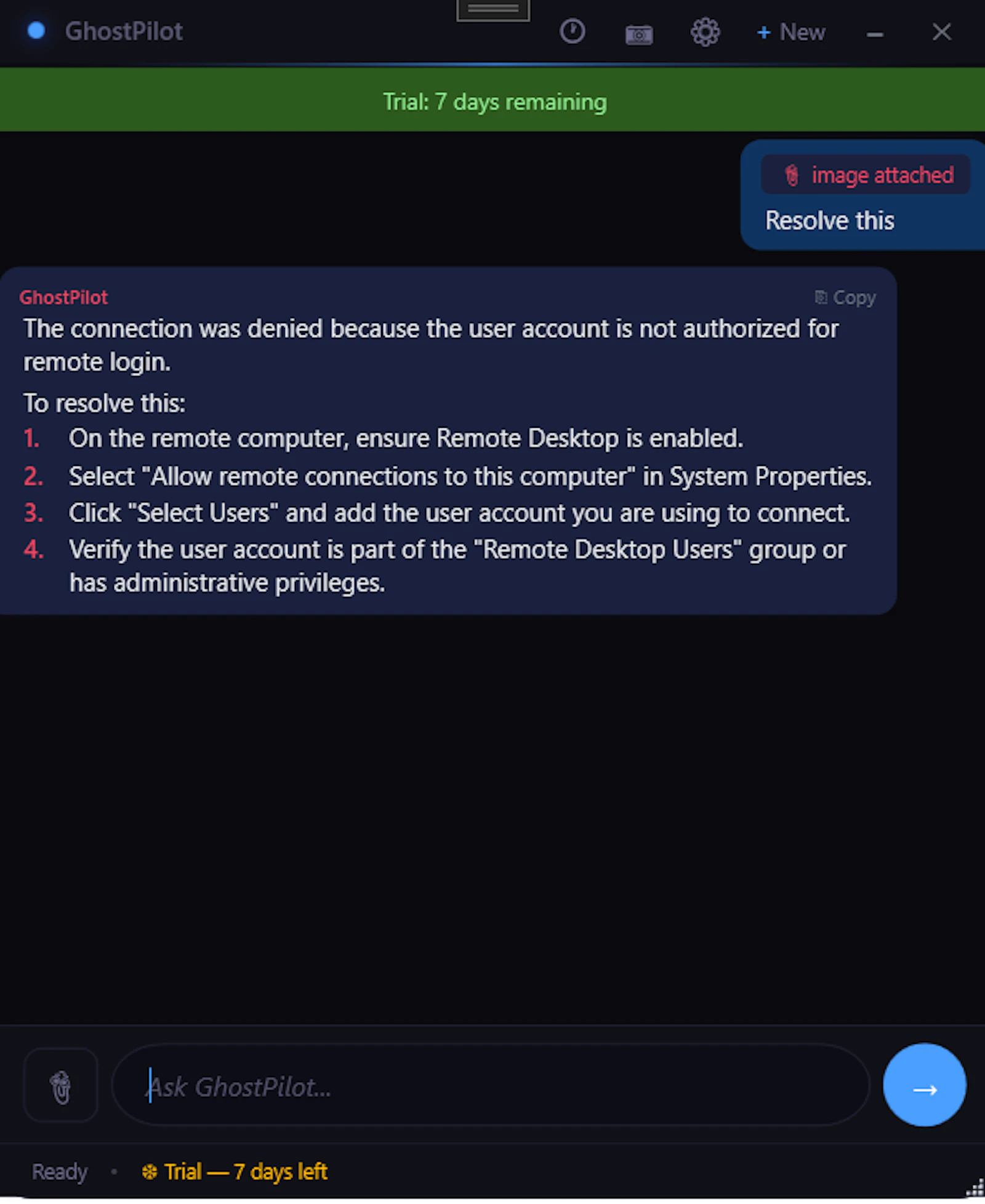 GhostPilot screenshot 3
